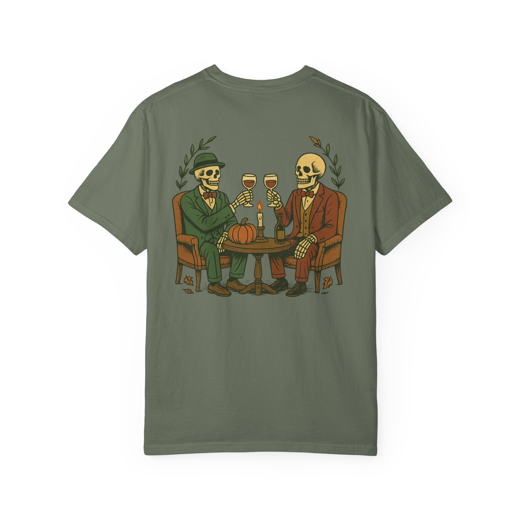 Gentlemen’s Toast Tee | Comfort Colors Vintage Halloween T-Shirt