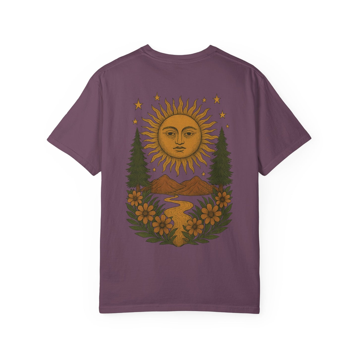Rising Sun Tee | Comfort Colors Vintage Graphic T-Shirt
