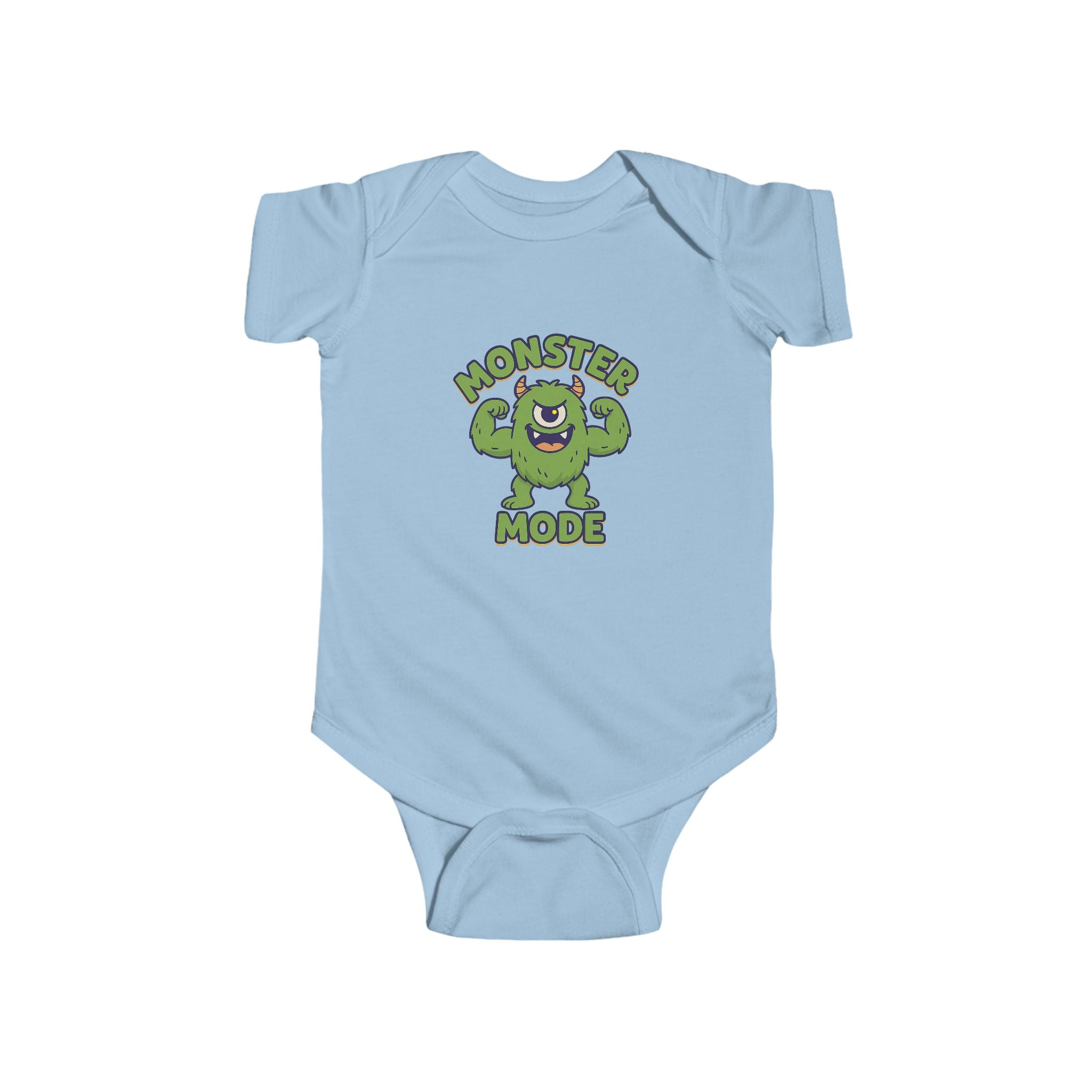 Monster Mode Infant Bodysuit | NB-24M Cute Baby Outfit, Newborn Gift, Baby Shower Present, Toddler Clothes, Halloween Costume