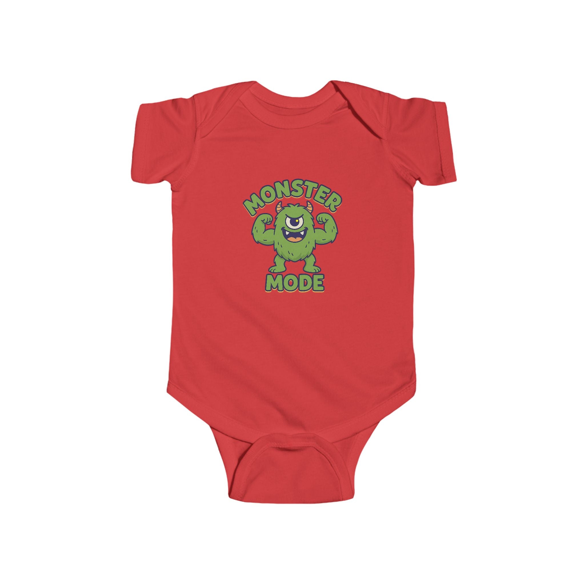 Monster Mode Infant Bodysuit | NB-24M Cute Baby Outfit, Newborn Gift, Baby Shower Present, Toddler Clothes, Halloween Costume