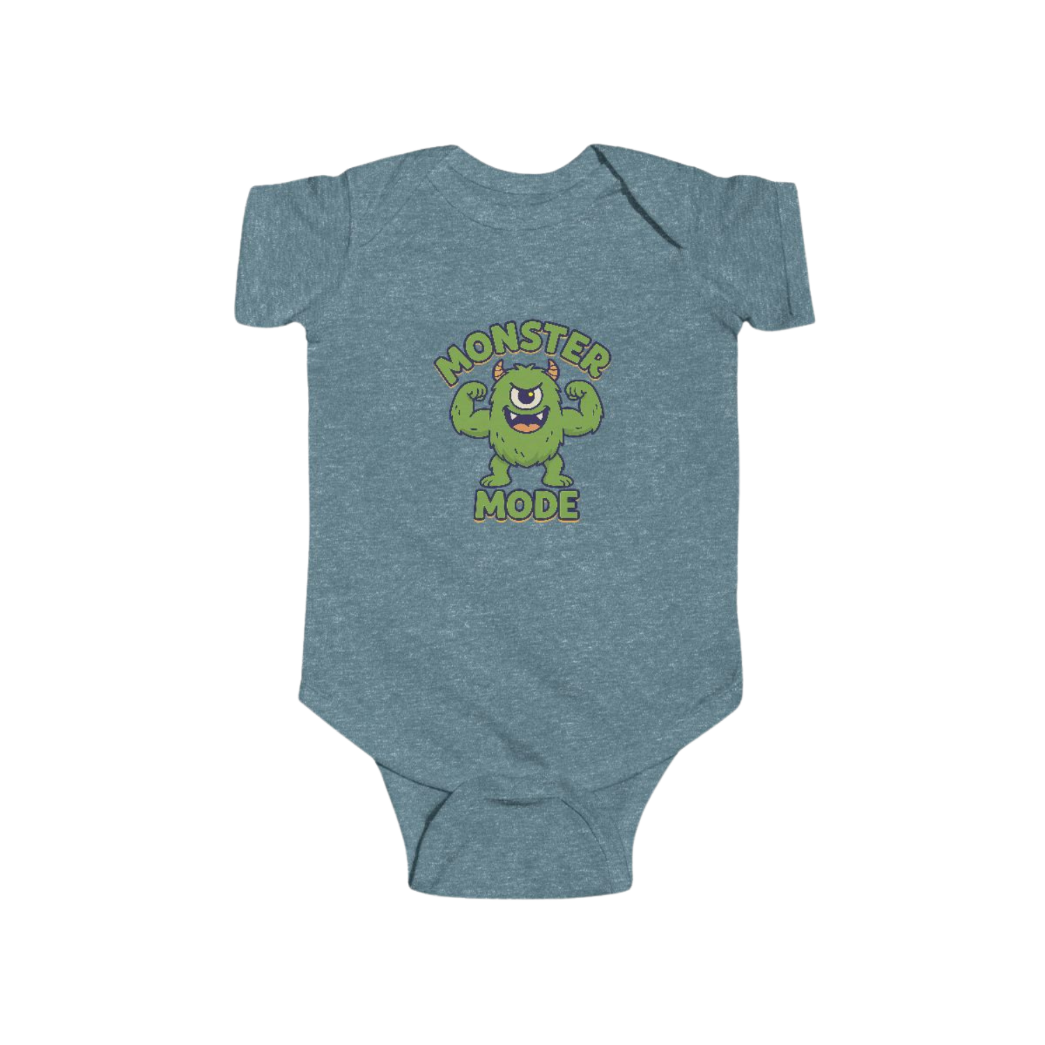Monster Mode Infant Bodysuit | NB-24M Cute Baby Outfit, Newborn Gift, Baby Shower Present, Toddler Clothes, Halloween Costume