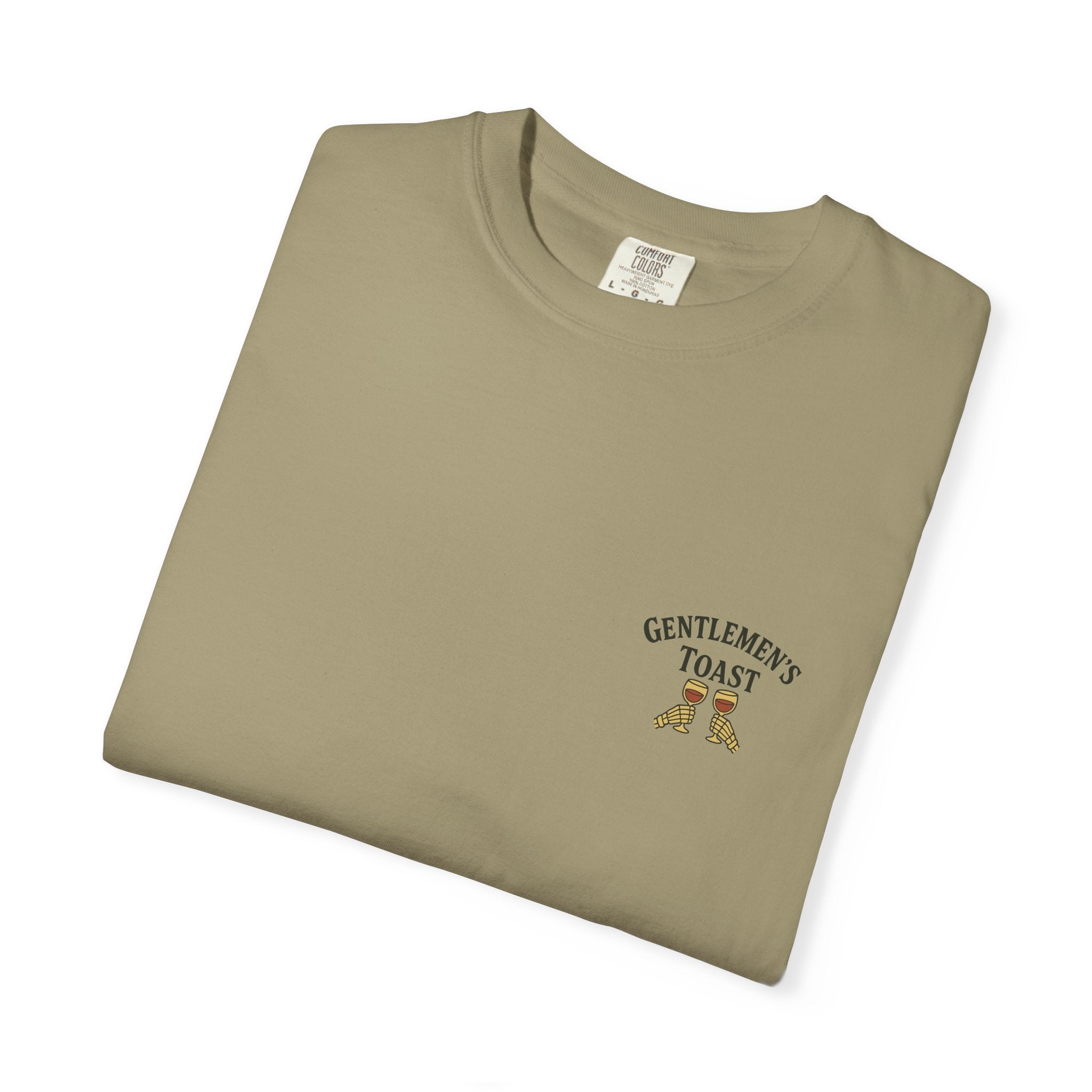 Gentlemen’s Toast Tee | Comfort Colors Vintage Halloween T-Shirt