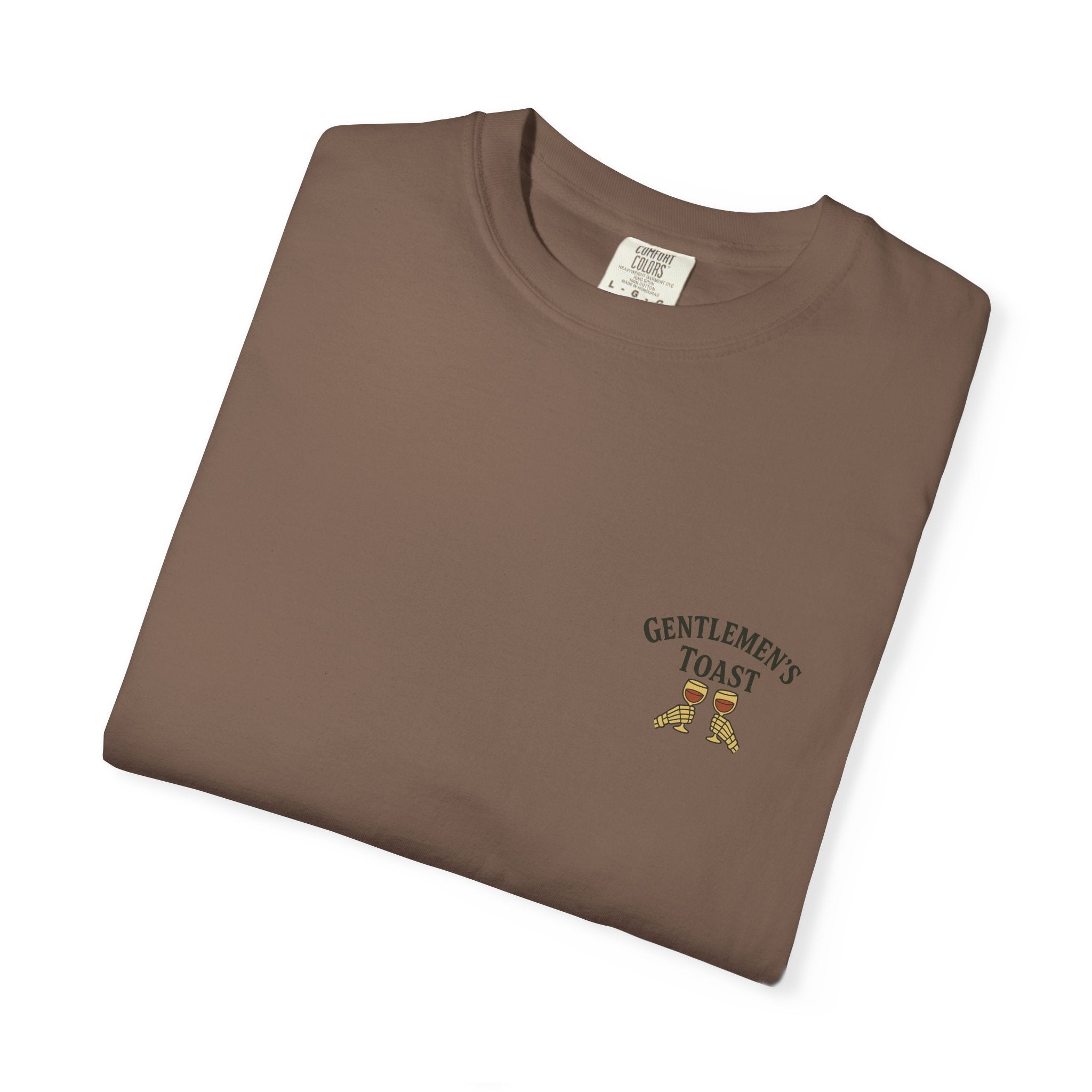 Gentlemen’s Toast Tee | Comfort Colors Vintage Halloween T-Shirt