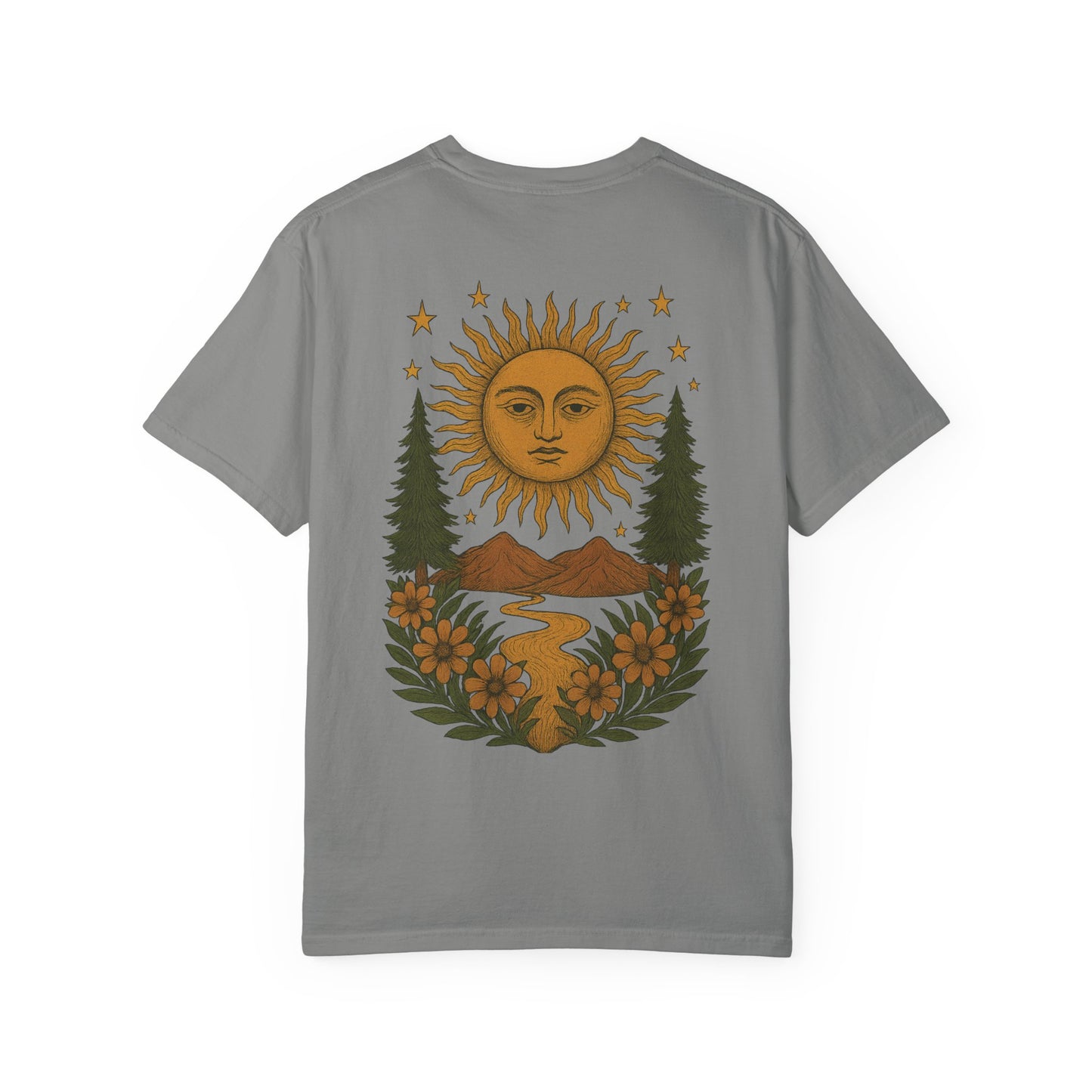 Rising Sun Tee | Comfort Colors Vintage Graphic T-Shirt