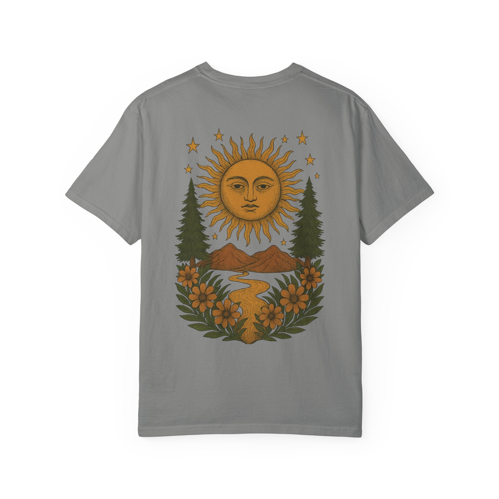 Rising Sun Tee | Comfort Colors Vintage Graphic T-Shirt