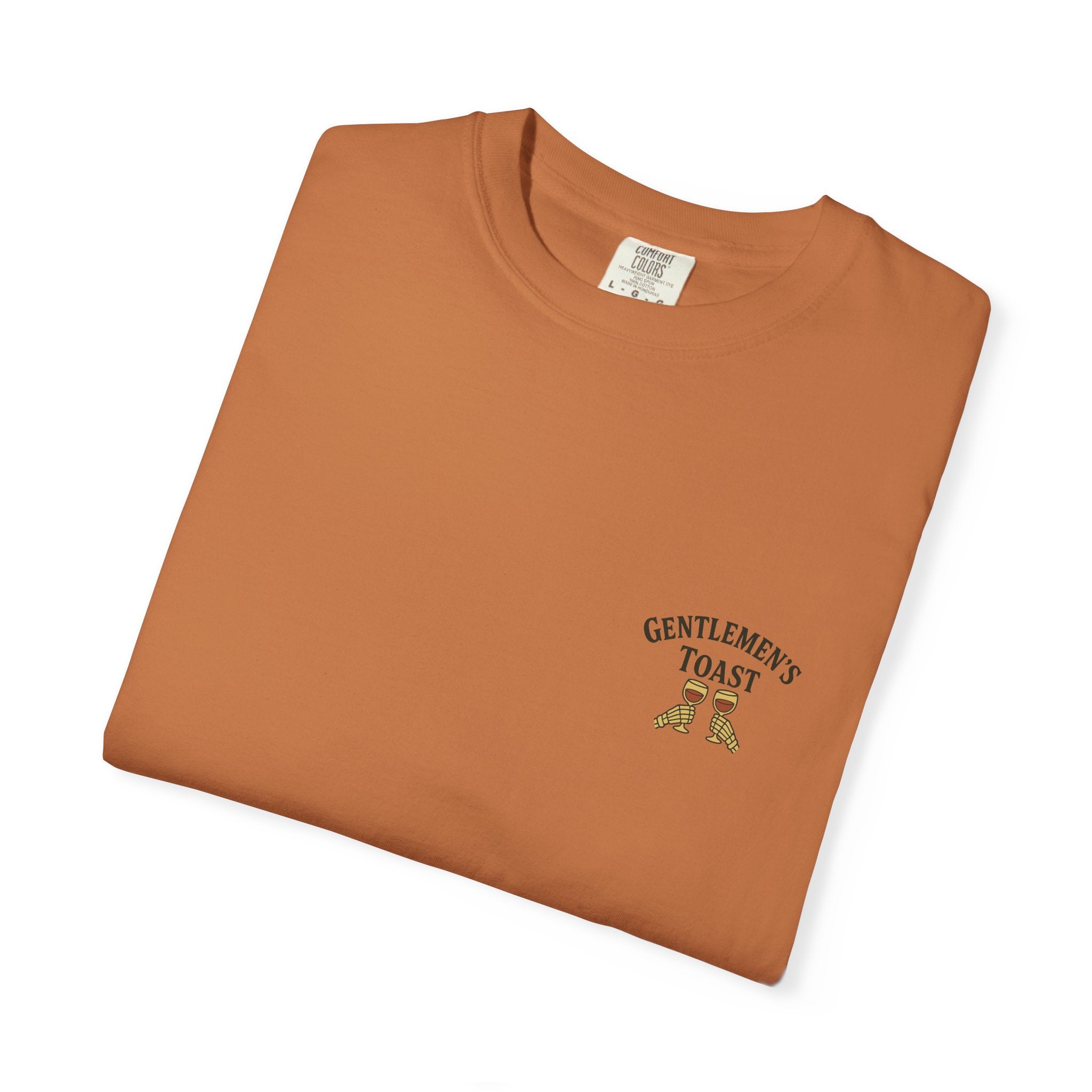 Gentlemen’s Toast Tee | Comfort Colors Vintage Halloween T-Shirt