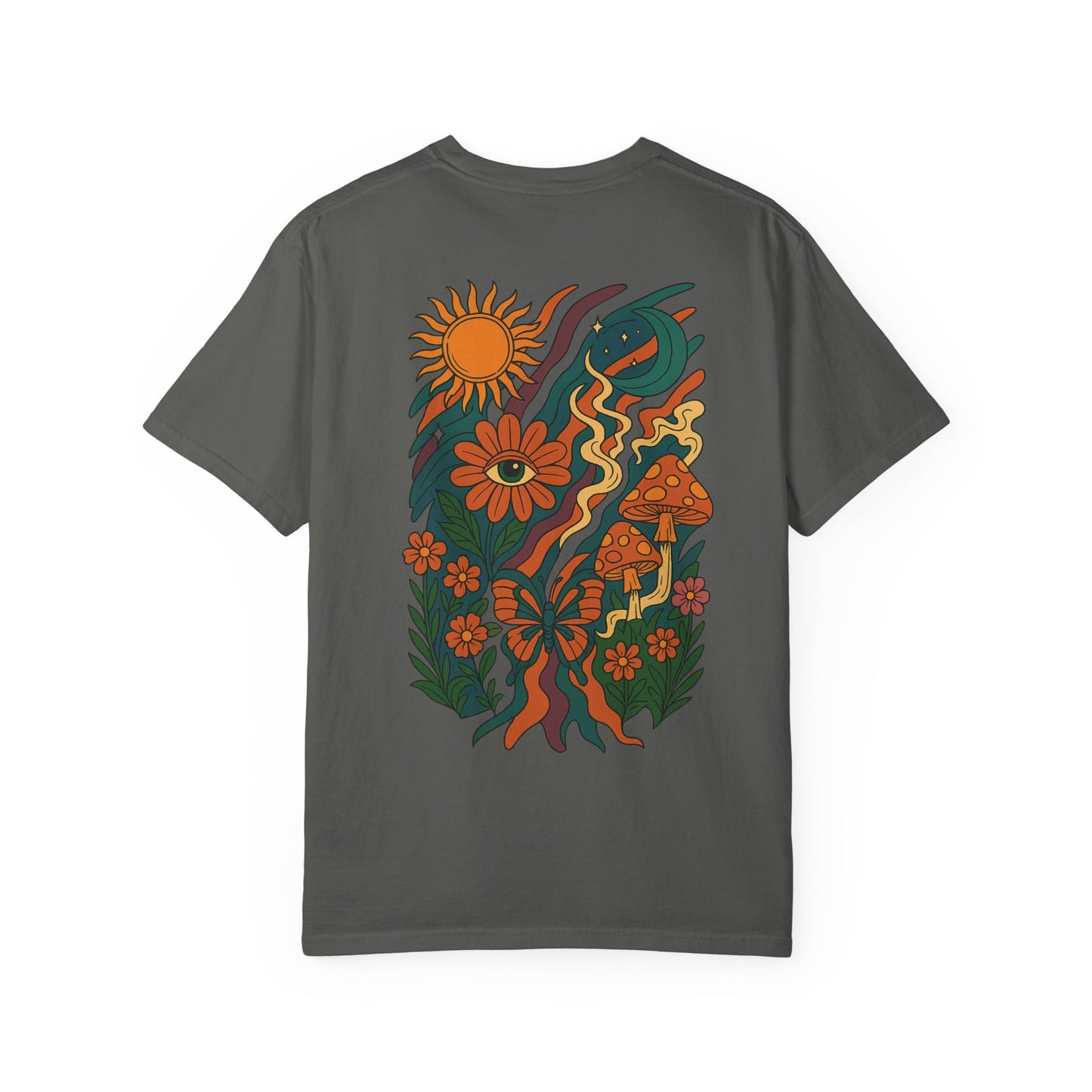 Psychedelic Bloom Tee | Comfort Colors Vintage Graphic T-Shirt