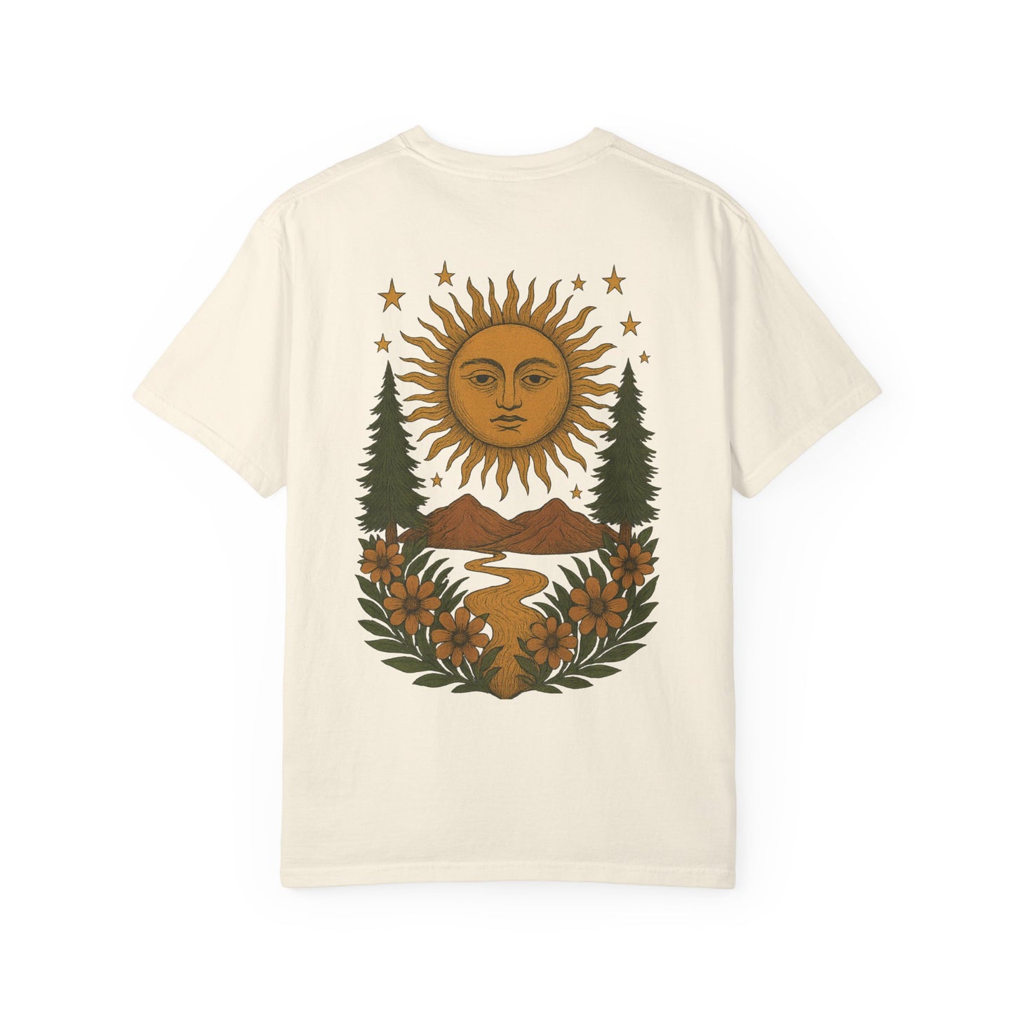 Rising Sun Tee | Comfort Colors Vintage Graphic T-Shirt