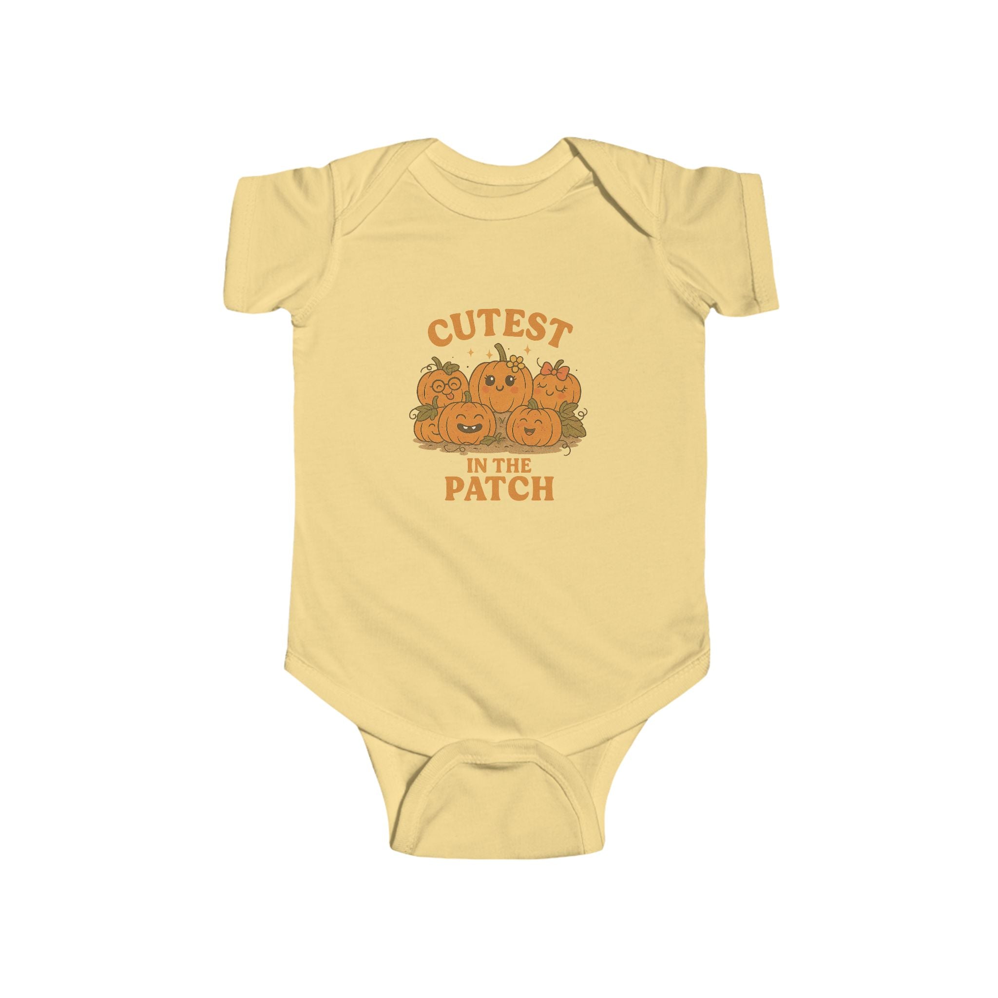 Cutest In The Patch Infant Bodysuit | NB-24M Perfect Baby Shower Gift, Halloween Outfit, Newborn Apparel, Cute Baby Clothes, Fall Fashion
