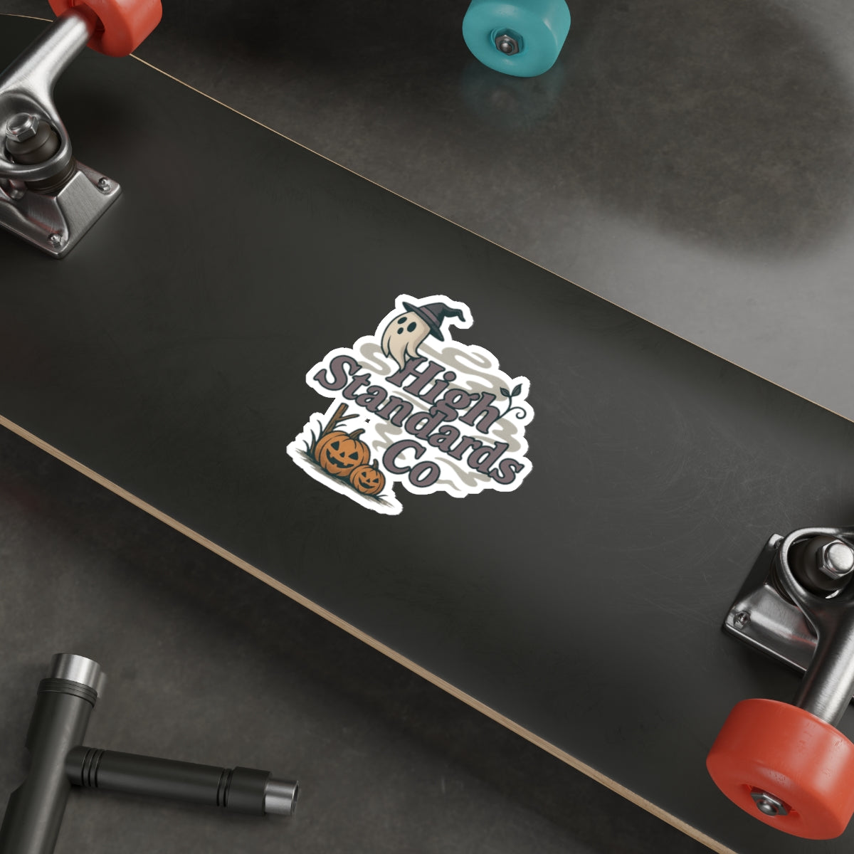High Standards Halloween Themed Sticker