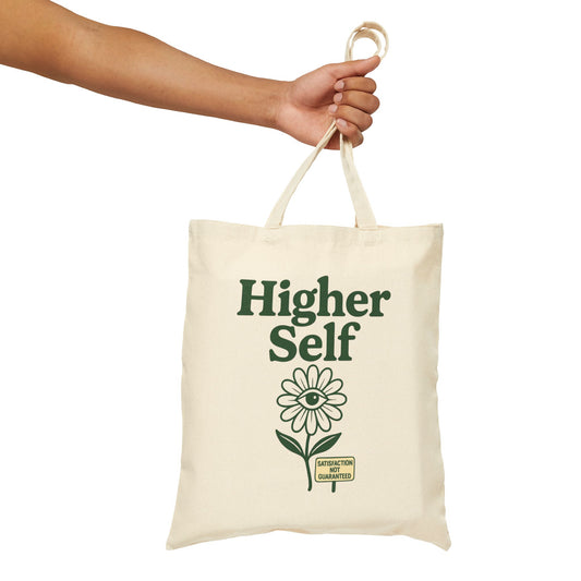 Higher Self Cotton Canvas Tote Bag