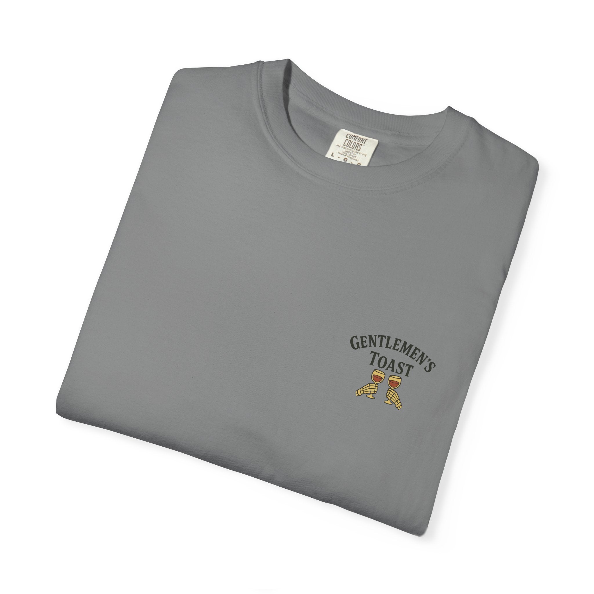 Gentlemen’s Toast Tee | Comfort Colors Vintage Halloween T-Shirt