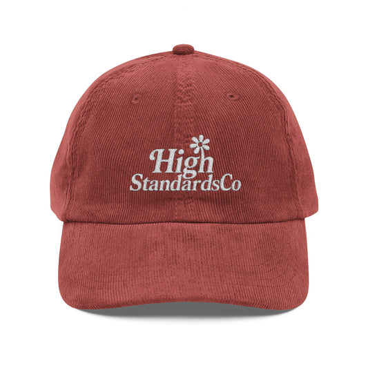 High Standards Vintage Corduroy Hat