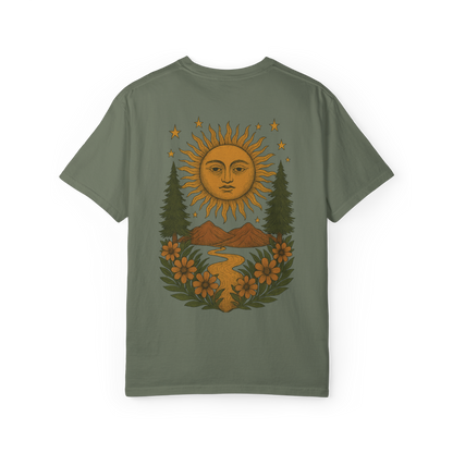 Rising Sun Tee | Comfort Colors Vintage Graphic T-Shirt