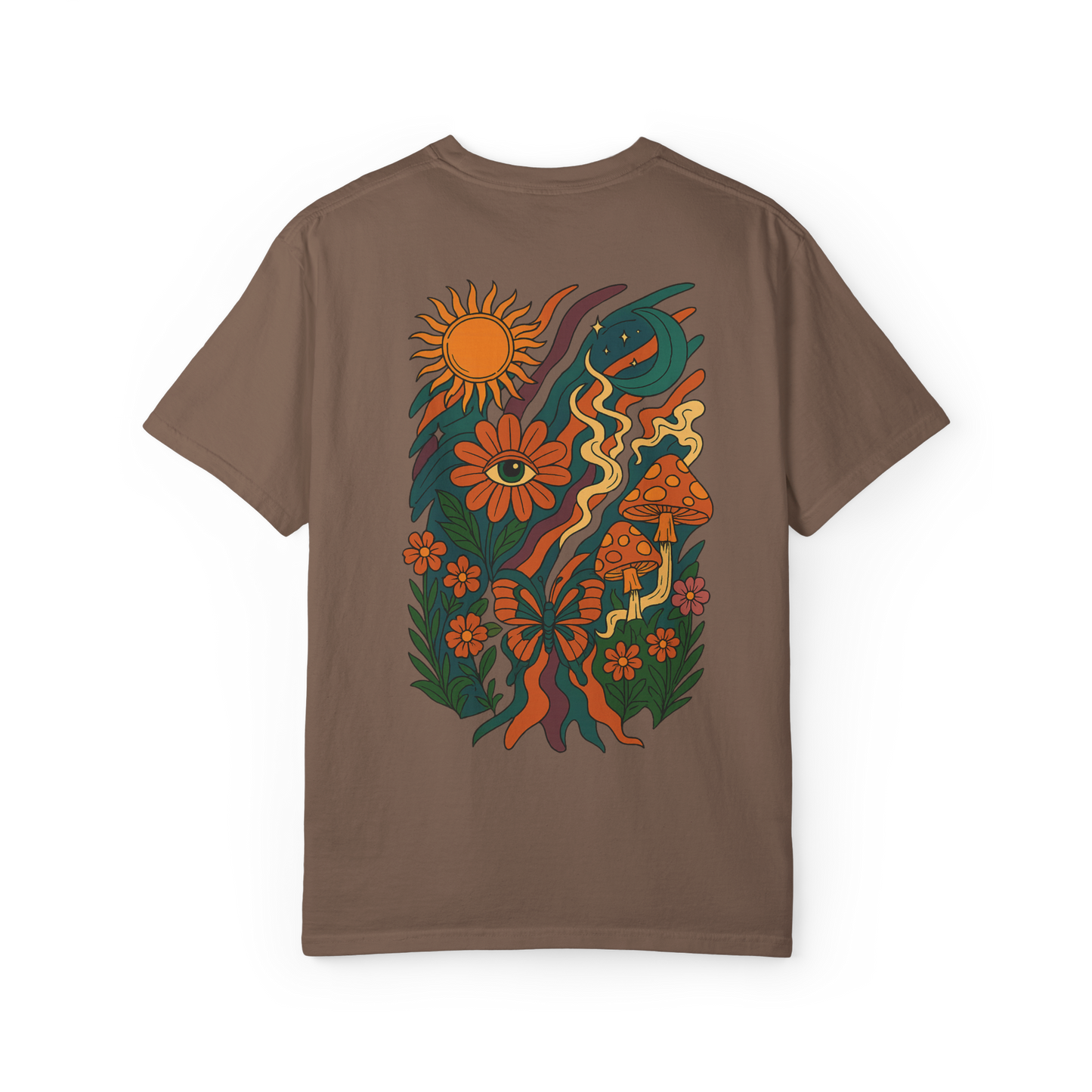 Psychedelic Bloom Tee | Comfort Colors Vintage Graphic T-Shirt
