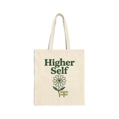 Higher Self Cotton Canvas Tote Bag