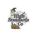 High Standards Halloween Themed Sticker