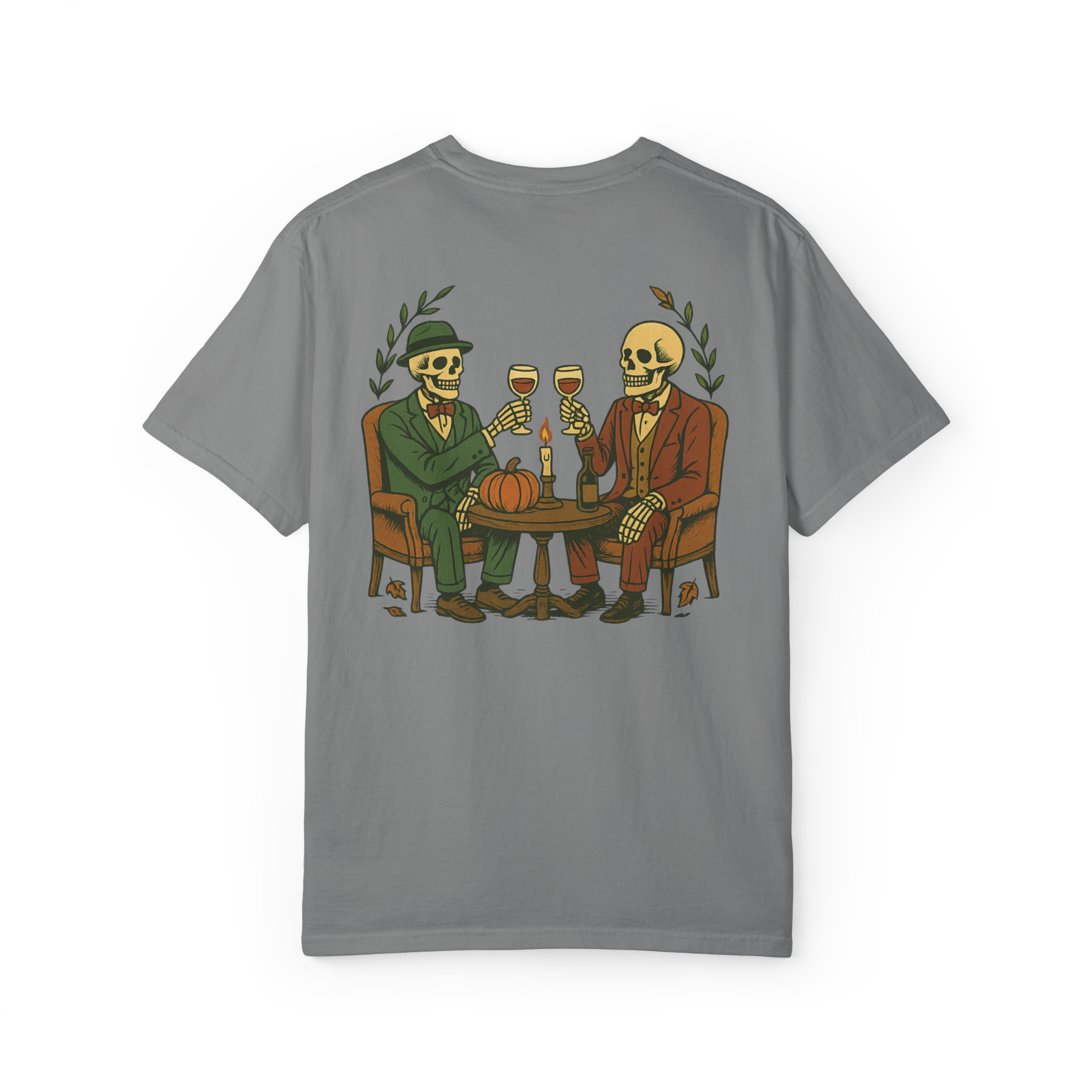 Gentlemen’s Toast Tee | Comfort Colors Vintage Halloween T-Shirt