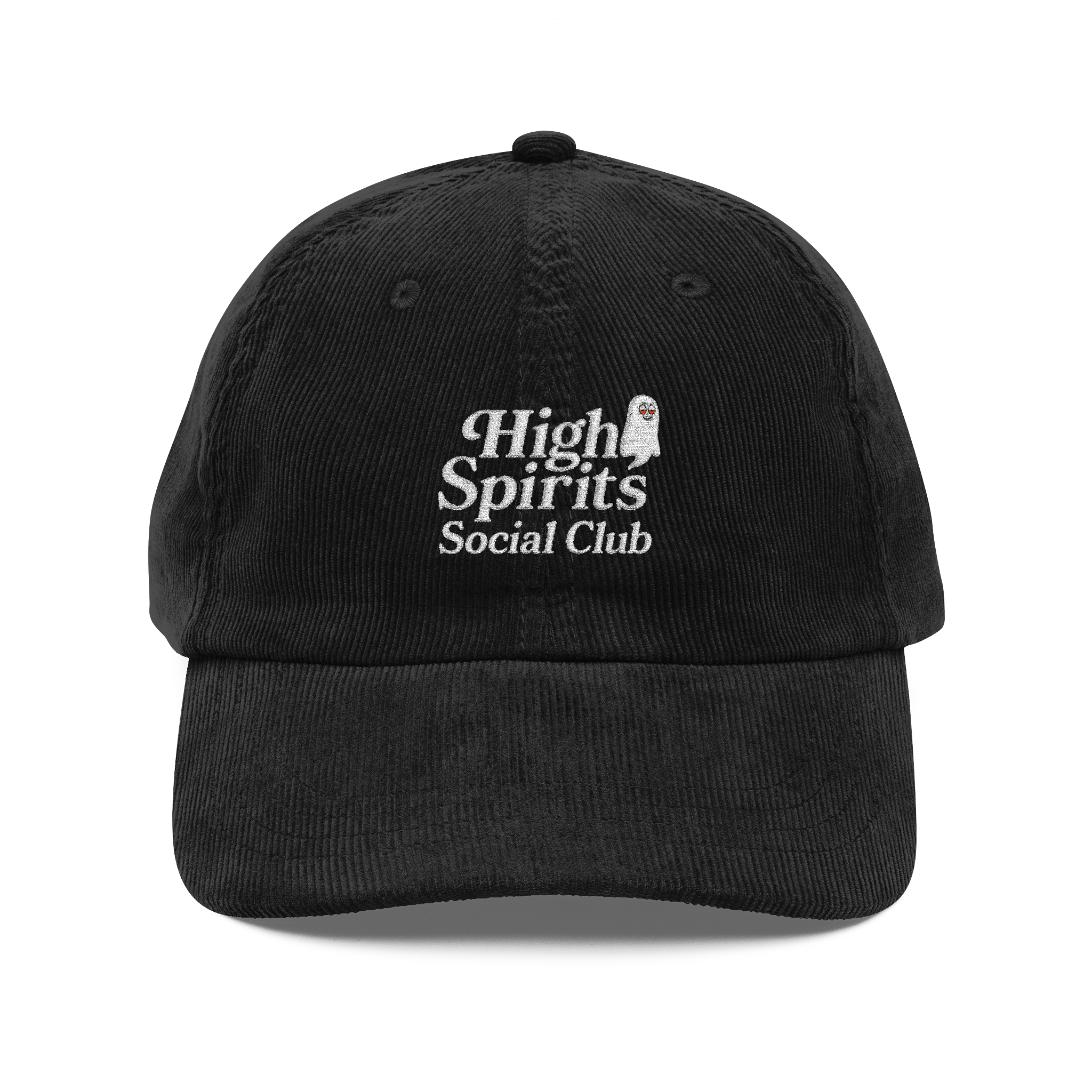 High Spirits Social Club Hat | Vintage Corduroy Cap