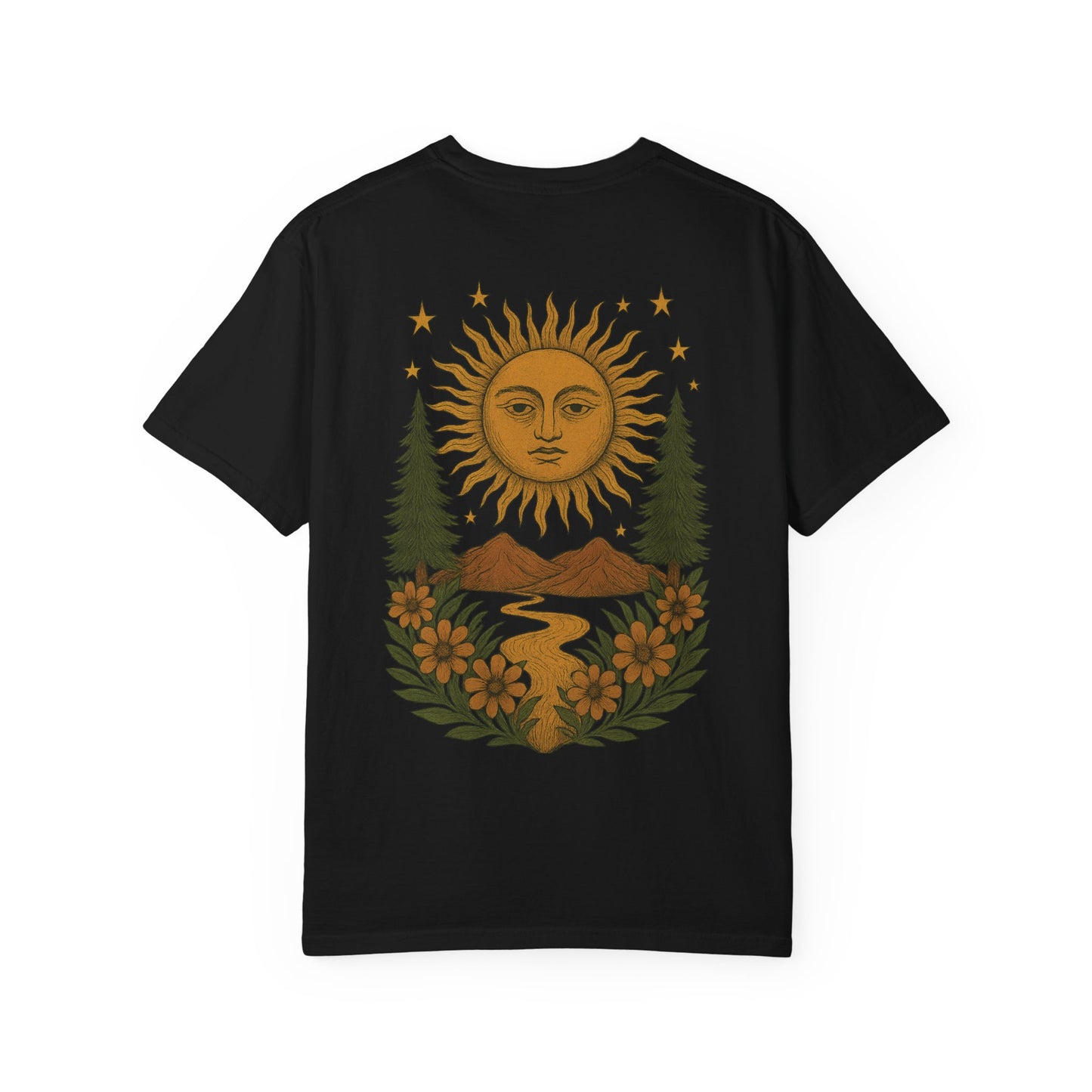 Rising Sun Tee | Comfort Colors Vintage Graphic T-Shirt