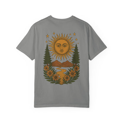 Rising Sun Tee | Comfort Colors Vintage Graphic T-Shirt