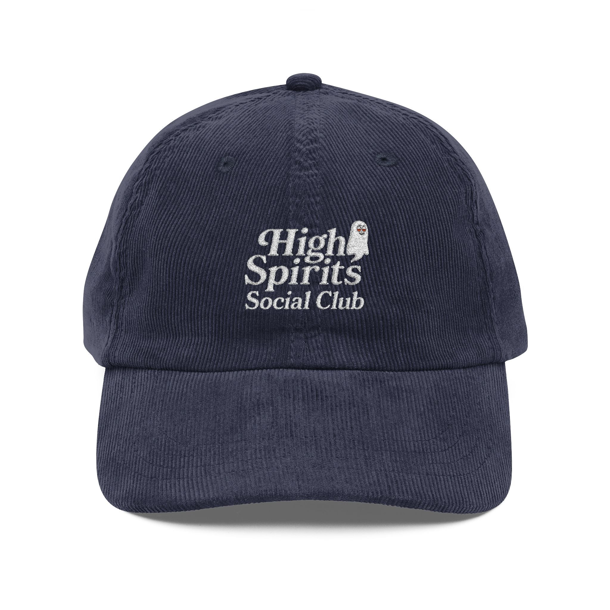 High Spirits Social Club Hat | Vintage Corduroy Cap